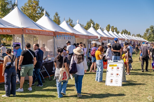You'll find plenty of tasty treats at the Irvine Global Village Festival in the Great Park.