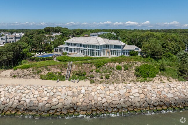 New Seabury-Popponesset Island offers oceanfront mansions.