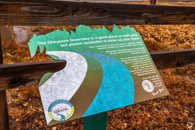 The Cheyenne Greenway is the perfect place for an afternoon hike.