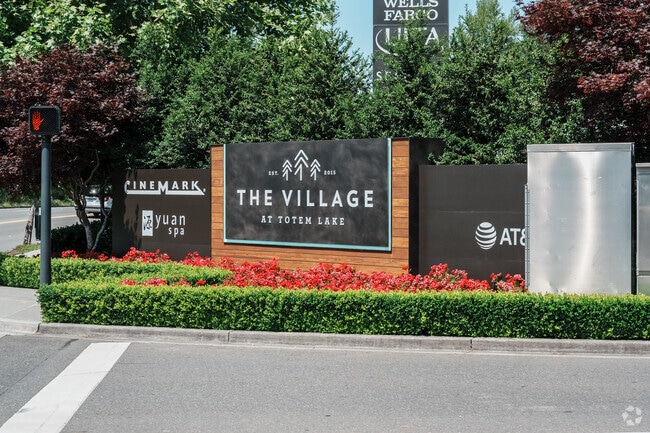 The Village shopping center in the Totem Lake neighborhood.