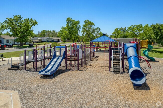 Enjoy the playground in one of the parks that can found in Britton.