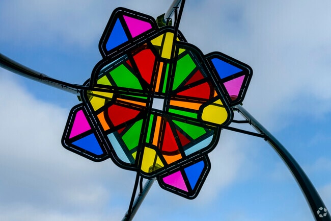 Lyon Oaks County Park's new playscape is state-of-the-art.