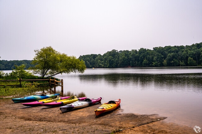 Fred G. Bond Metro Park is one of the largest parks in Wake County near Downtown Cary.
