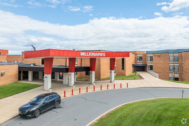 Williamsport Area Senior High School receives an overall B+ grade from niche.com.