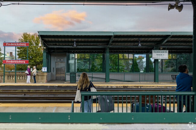 Fredericksburg residents can hop on the Amtrak to nearby towns.