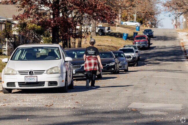 Some streets in Freeman Grove lack sidewalks for walkers.