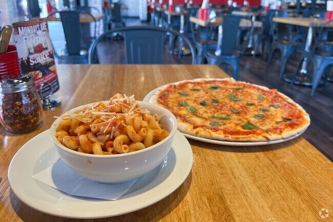 Sauce serves up pizza and pasta around the corner from Highland Vista.