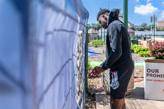 The Peoria Park District near Germantown Hills holds events along the riverfront all summer long.