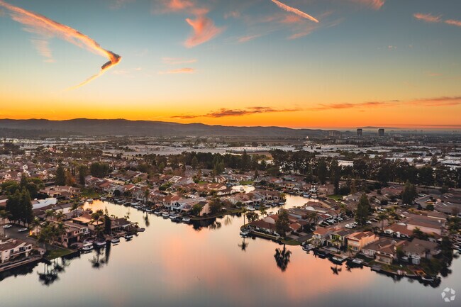 The city is named after its two man-made lakes surrounded by lush forest areas.