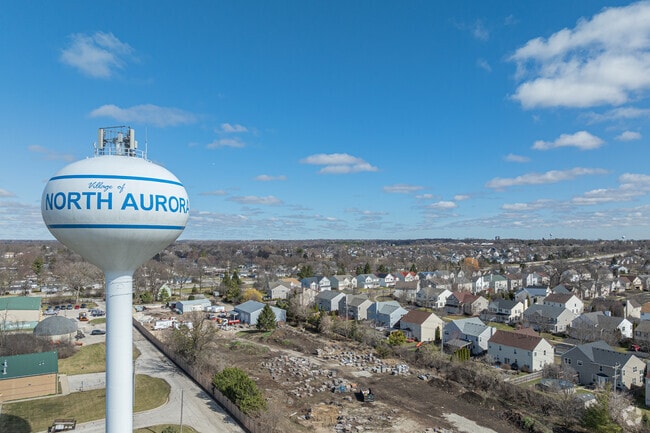North Aurora, founded in 1834, has a current population of 18,261.