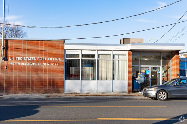 The North Bellmore Post Office is a full-service facility.