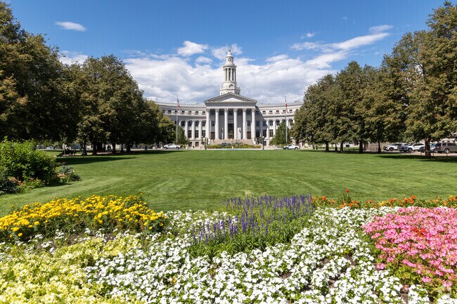 The City and County Building near the Capitol Hill neighborhood.