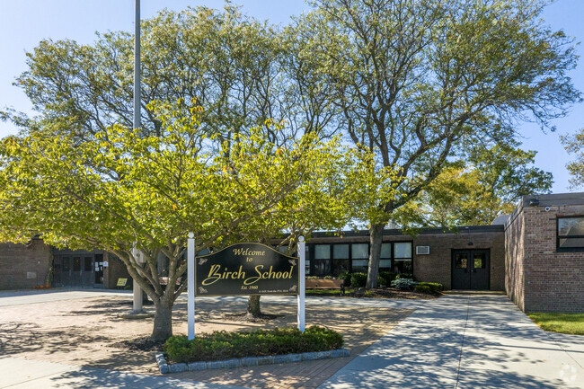Birch School in Merrick has 538 students in grades K-10 with a student-teacher ratio of 10 to 1.