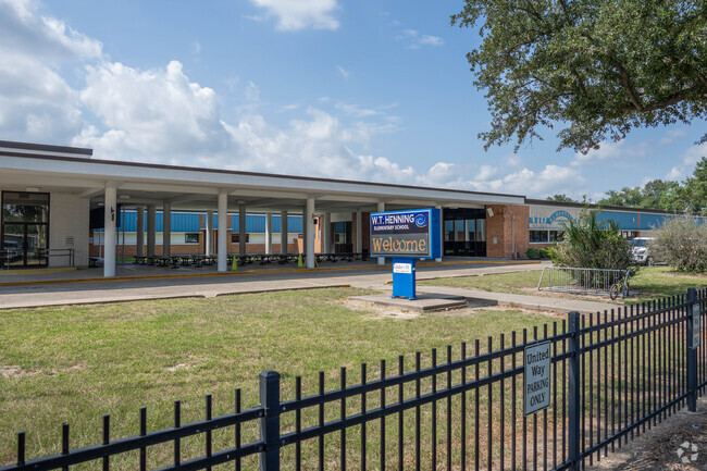W.T. Henning Elementary serves grades Pre K through 5th.
