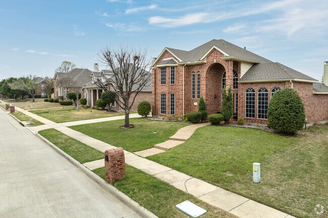 Newer neighborhoods in Murphy are lined with growing trees and manicured yards.