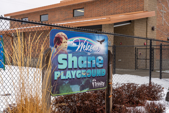 Trinity Catholic features the Shane playground.