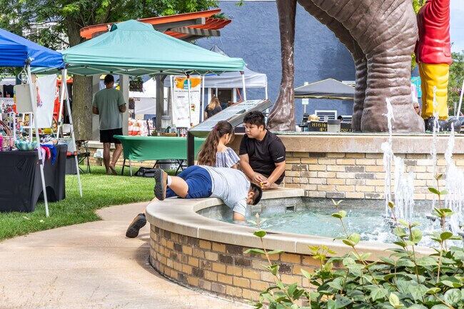 Kids love to visit the magical Tower Park in Delavan Lake.
