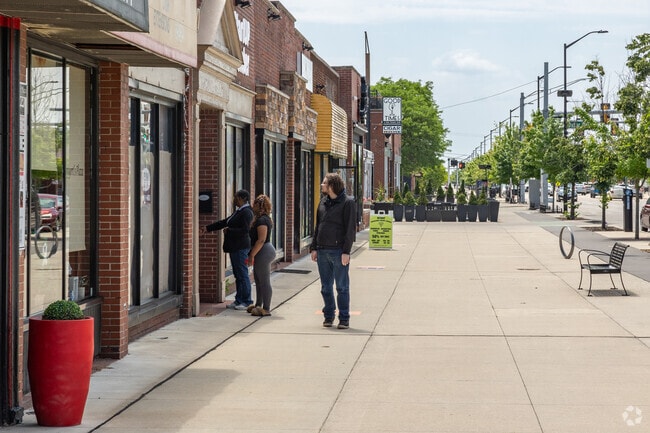 Window shop a variety of retailers off Livernois Avenue, just outside Chalfonte.