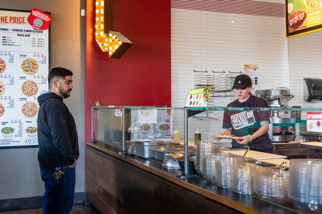 Tasty pizza can be found in Mod Pizza in Sundale.