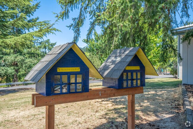 Boy Scouts Tiny Library at Cooper Mountain Elementary School in the Sexton Mountain neighborhood