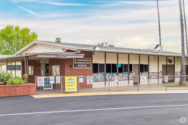 Concordia Elementary School in San Clemente proudly serves its students from kindergarten to fifth grade.
