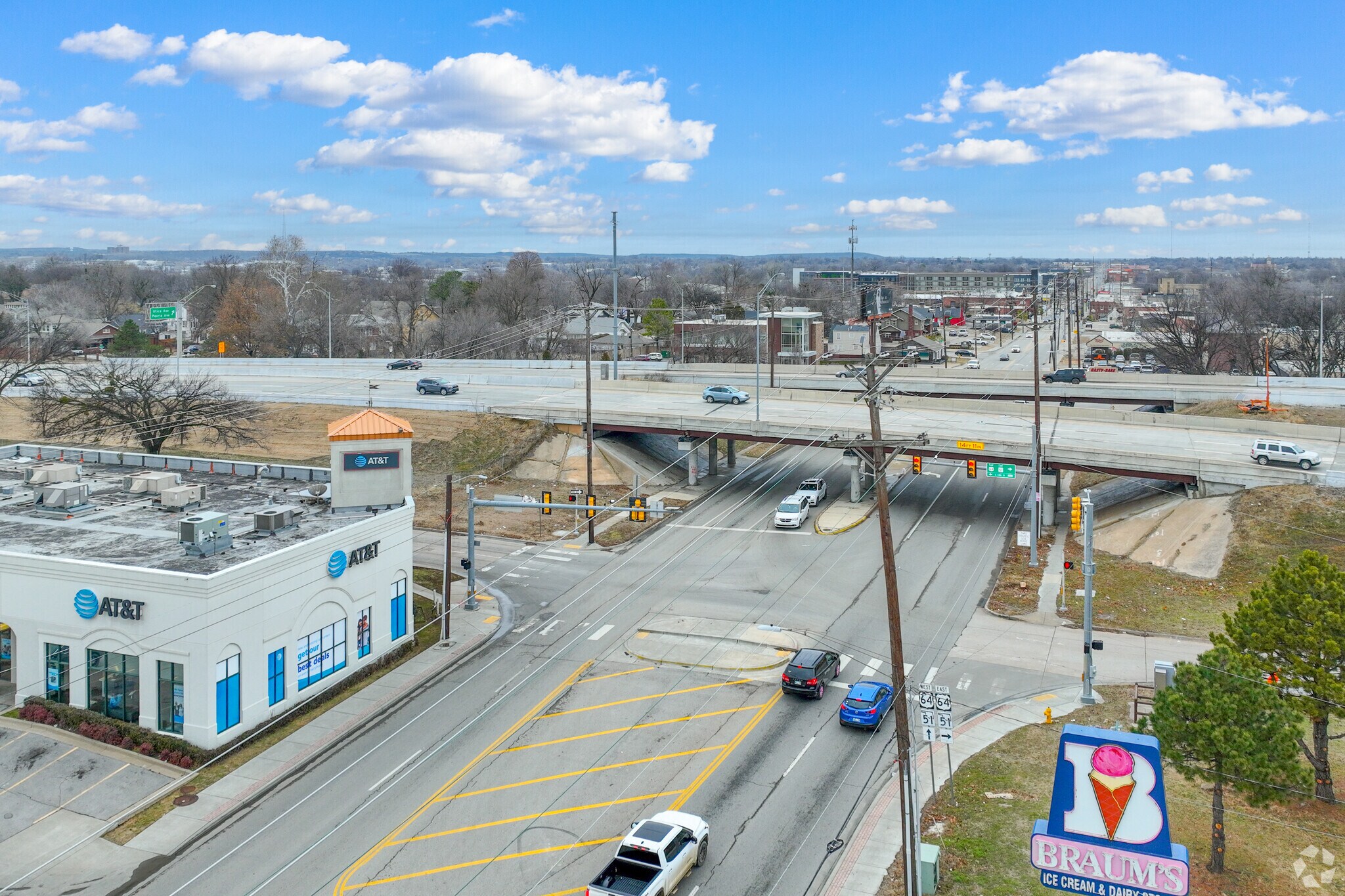 Forest Hills-Wildwood is just a mile South of US-51, connecting residents to Tulsa and beyond.