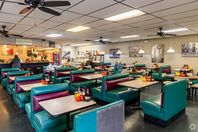 The no-frills breakfast of Jesse's Place is popular with the residents of Ballentine Place.