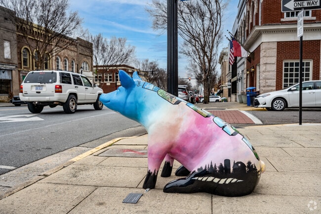 You can find several pigs throughout the downtown Lexington area.