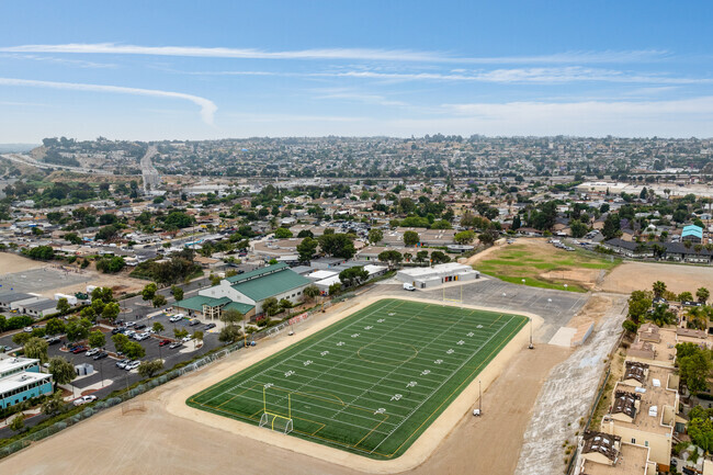 S.T.E.A.M located in La Presa features a top of the line football field.