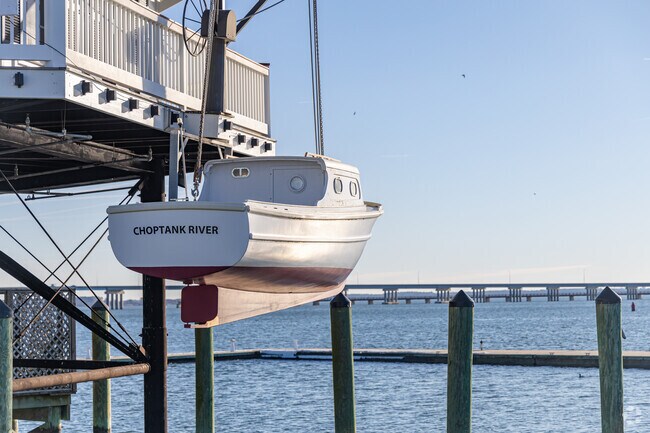 The Choptank River in Cambridge, MD offers countless outdoor activities from boating to bird watching.