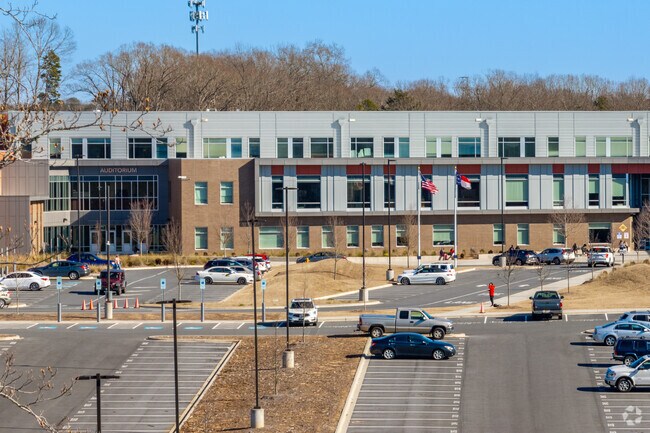 The Palisades High School serves just over 1,600 students.