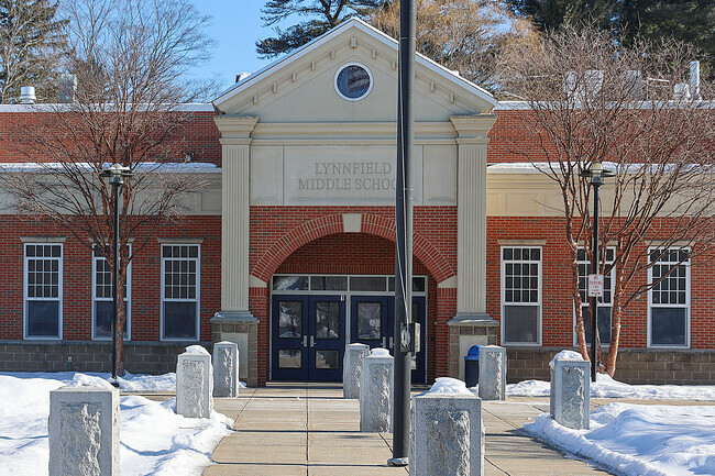 Lynnfield Middle School serves grades 5-8.