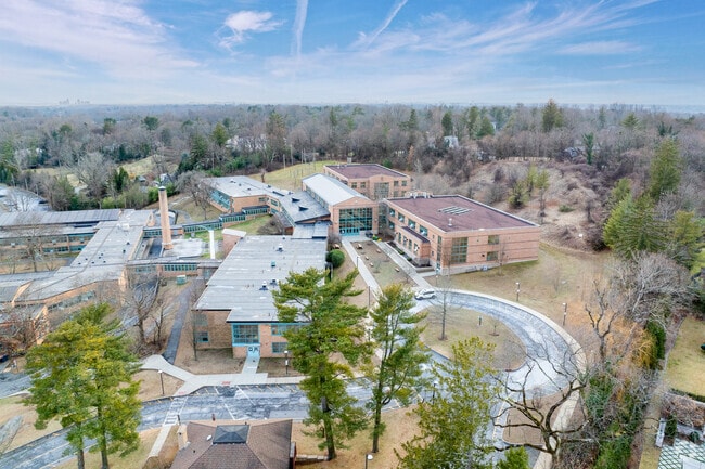 Scarsdale Middle School sits on a sprawling campus.