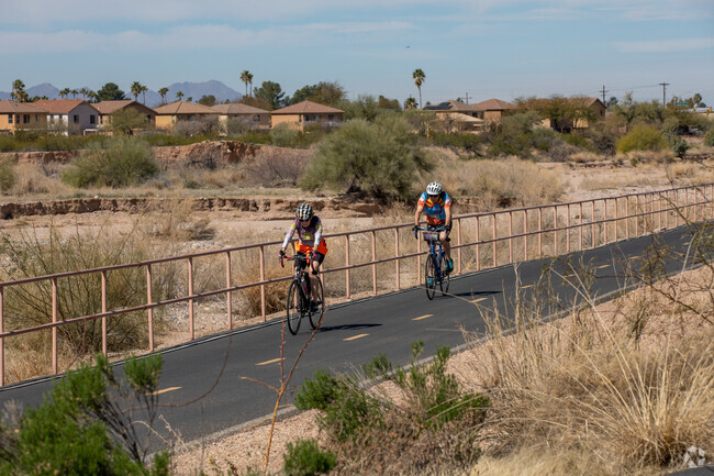 Pantano River Walk is often frequented by cyclists from the South Harrison neighborhood.