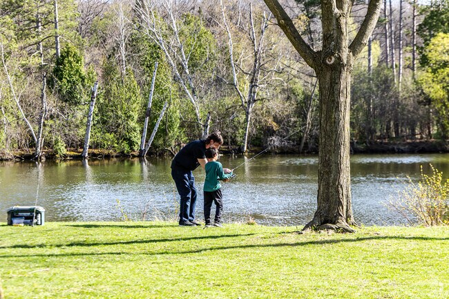 Don't forget your fishing pole when you head to Greenfield Park near Root River Estates.