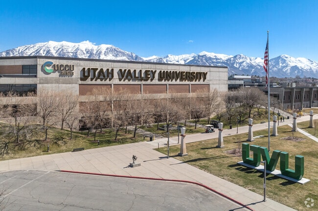 Lakeview is near Utah Valley University’s beautiful campus.