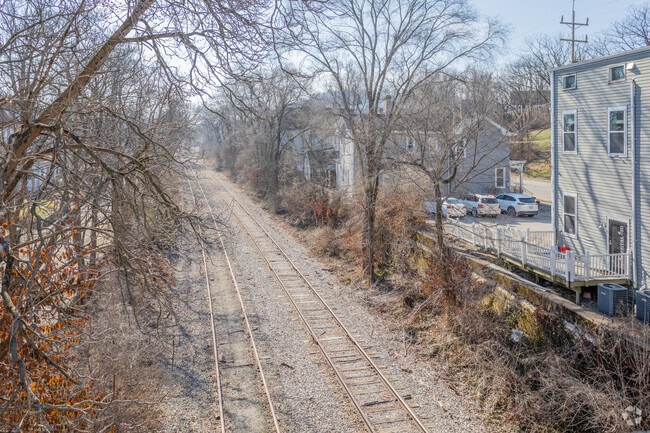 The tracks of the Little Miami Railroad run through Linwood.