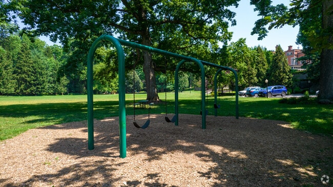 Jeffrey Park also contains a myriad of amenities including a swing set for younger Shepard residents.