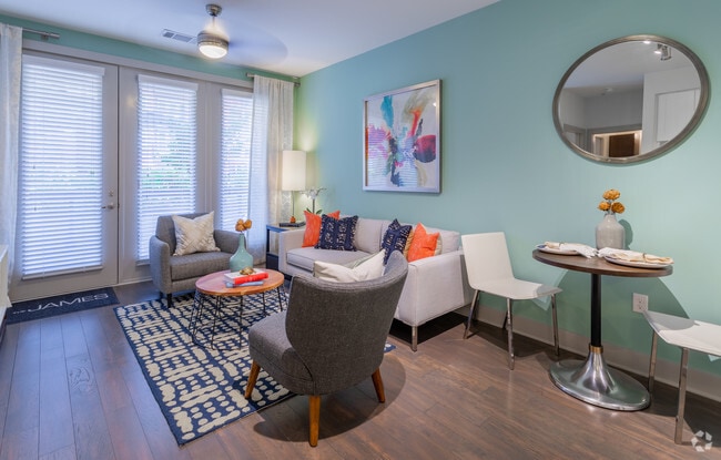 1 BR, 1 BA - 725 SF, Unit Style A1E