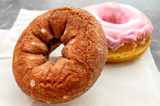 Check out Frank's Donuts for many delicious flavors of your favorite breakfast treat.
