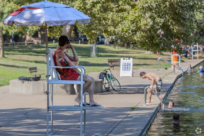 Stay safe in the pool at Bidwell Park.