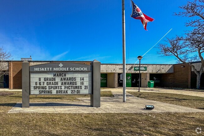 Kids are challenged to excel at Heskett Middle School in Bedford Heights.