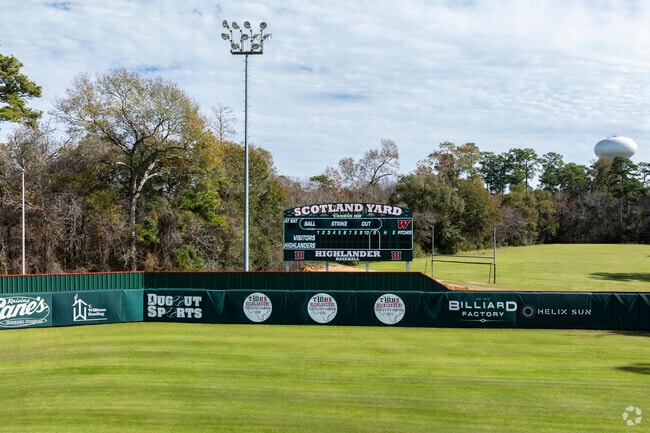 Baseball is played at the Scotland yard and McCullough Junior High