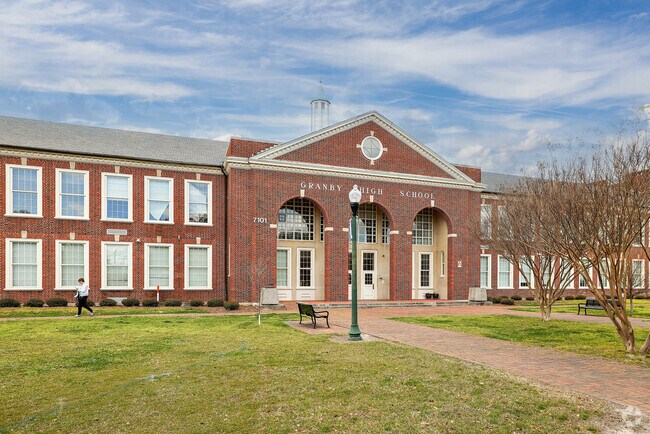 Granby High School near the Wards Corner neighborhood of Norfolk Virginia.