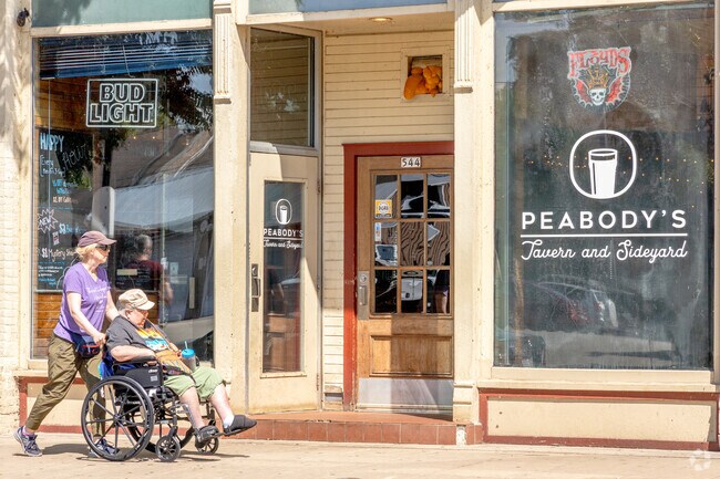 Residents of Millers Bay can head to Peabody's for a fresh cup of coffee.