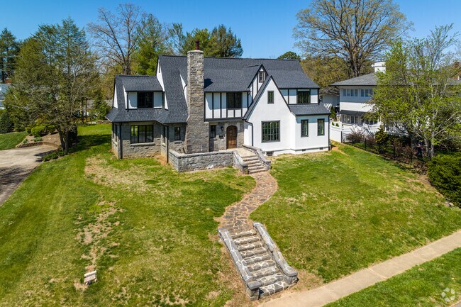 A tantalizing variety of architectural gems abound in Grove Park.