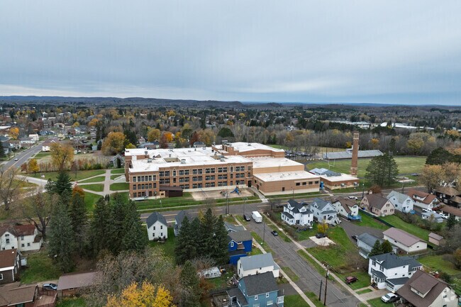 Luther L. Wright K-12 School is located in the heart of Ironwood.