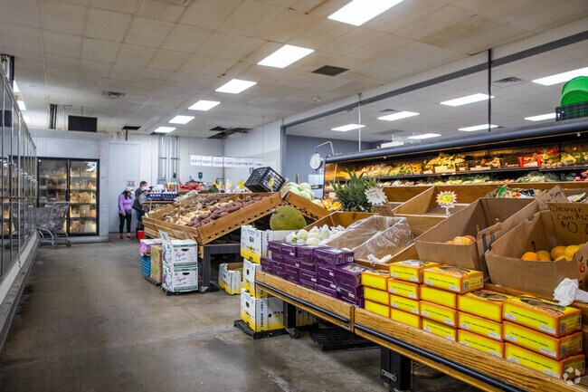 Pick up your groceries from the Lucky Market in Eastridge.
