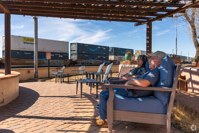 Amtrak pick-up from Winslow offers rides to California and New Mexico.