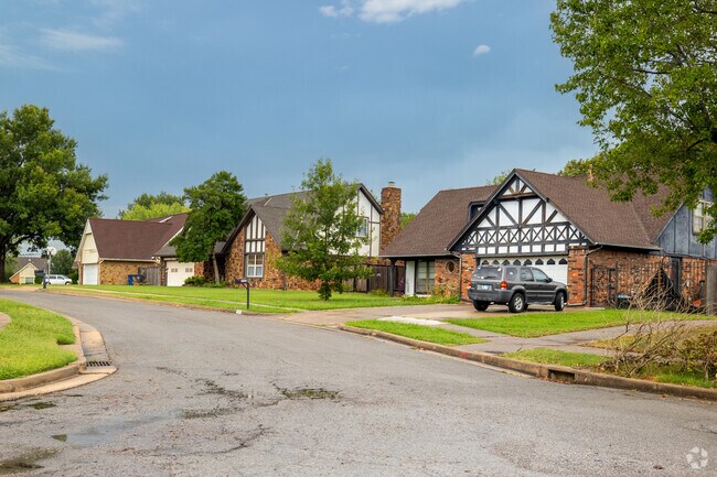 Well manicured lawns are a standard for homes in the Millwood Neighborhood.